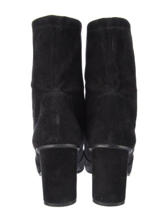 Stuart Weitzman Suede Sock Boots