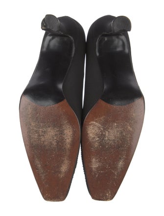 Stuart Weitzman Crystal Embellishments Pumps