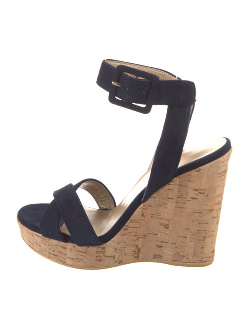 Stuart Weitzman Suede Espadrilles