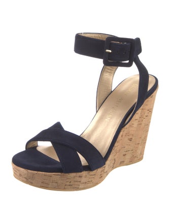 Stuart Weitzman Suede Espadrilles