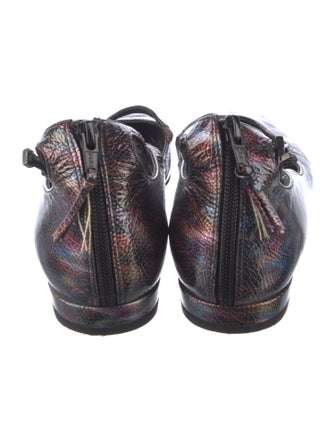 Stuart Weitzman Leather Mary Jane Flats