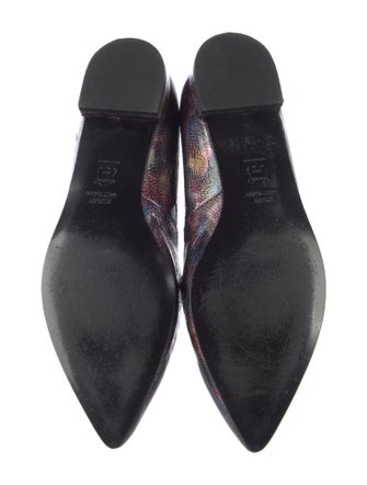 Stuart Weitzman Leather Mary Jane Flats