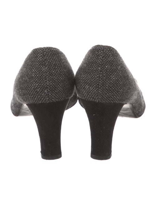 Stuart Weitzman Canvas Printed Pumps