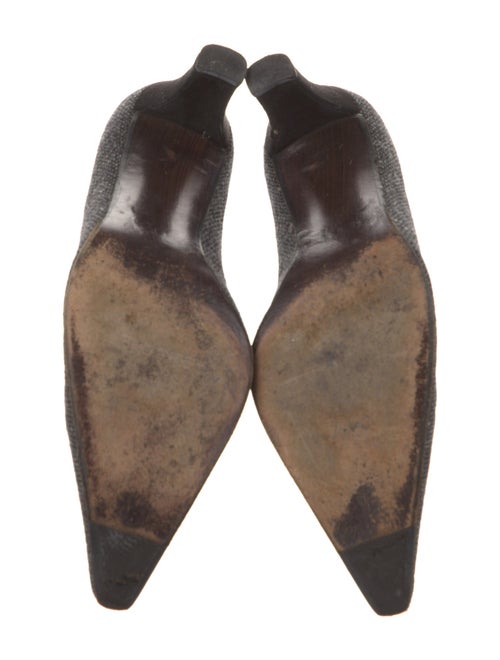 Stuart Weitzman Canvas Printed Pumps