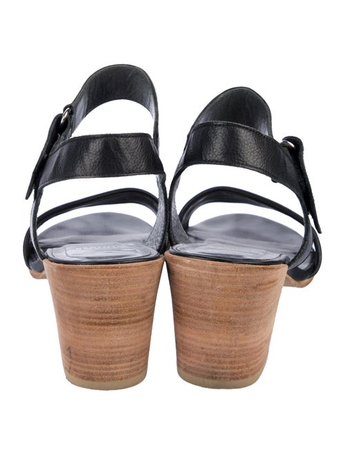 Stuart Weitzman Leather Slingback Sandals