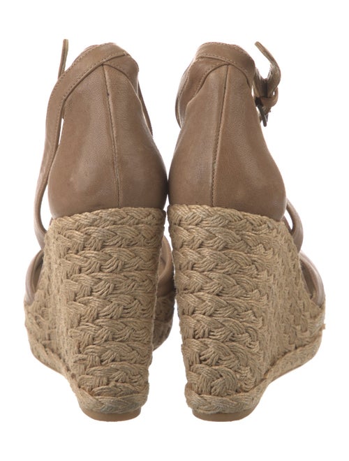 Stuart Weitzman Leather Espadrilles