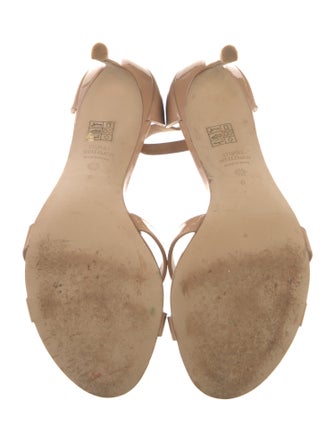 Stuart Weitzman Patent Leather Sandals