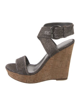 Stuart Weitzman Leather Espadrilles