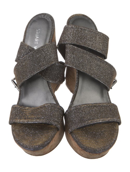 Stuart Weitzman Leather Espadrilles