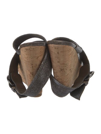 Stuart Weitzman Leather Espadrilles