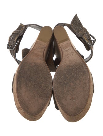 Stuart Weitzman Leather Espadrilles