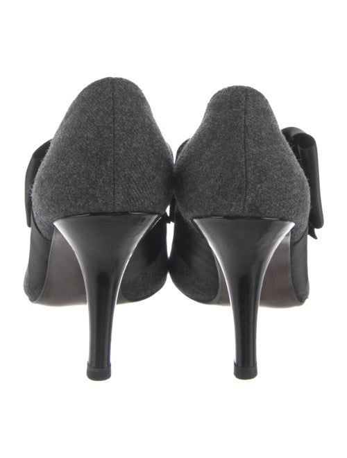 Stuart Weitzman Bow Accents Mules