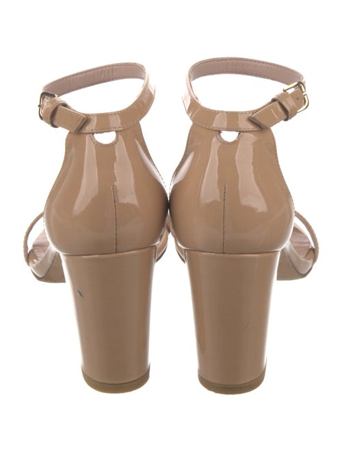 Stuart Weitzman Patent Leather Sandals