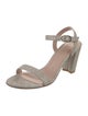 Stuart Weitzman Glitter Accents Sandals