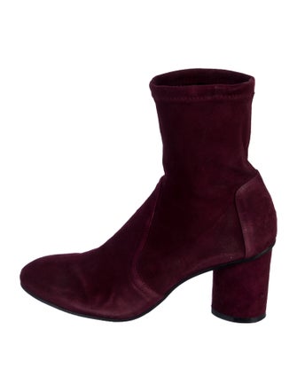 Stuart Weitzman Suede Sock Boots