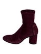 Stuart Weitzman Suede Sock Boots