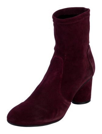 Stuart Weitzman Suede Sock Boots