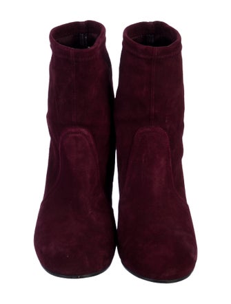 Stuart Weitzman Suede Sock Boots