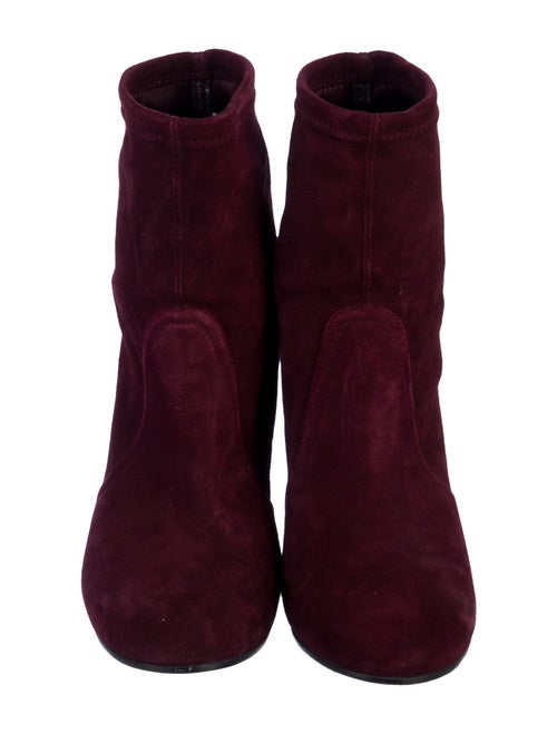 Stuart Weitzman Suede Sock Boots