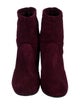 Stuart Weitzman Suede Sock Boots
