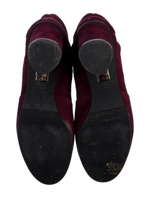 Stuart Weitzman Suede Sock Boots