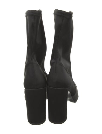 Stuart Weitzman Satin Sock Boots