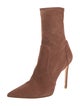 Stuart Weitzman Suede Sock Boots