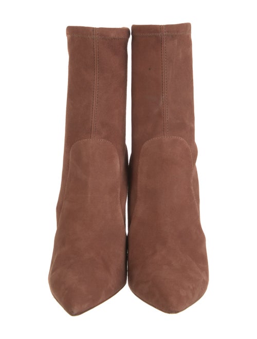 Stuart Weitzman Suede Sock Boots