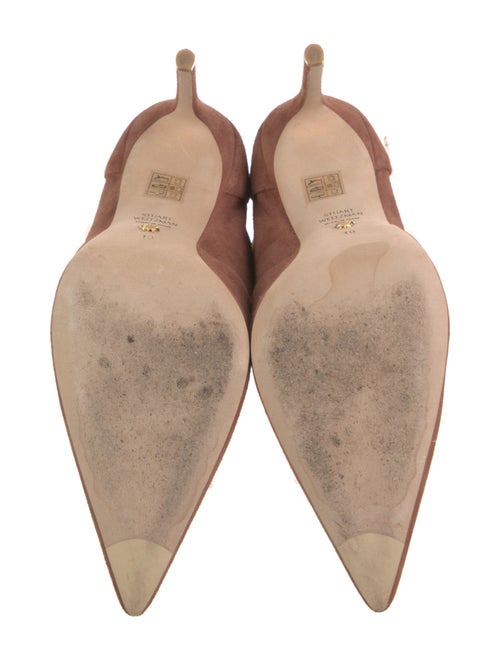 Stuart Weitzman Suede Sock Boots