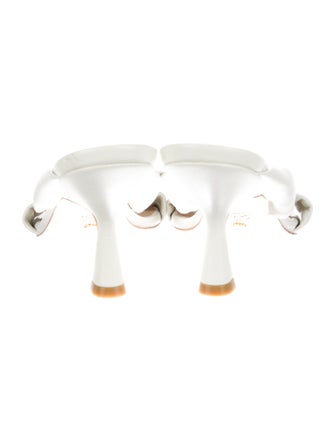 Stuart Weitzman Leather Slides