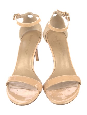 Stuart Weitzman Patent Leather Sandals
