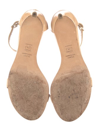 Stuart Weitzman Patent Leather Sandals