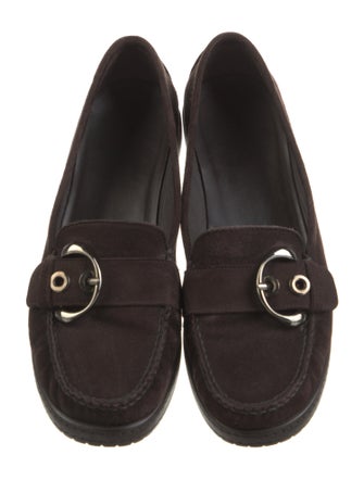 Stuart Weitzman Suede Loafers