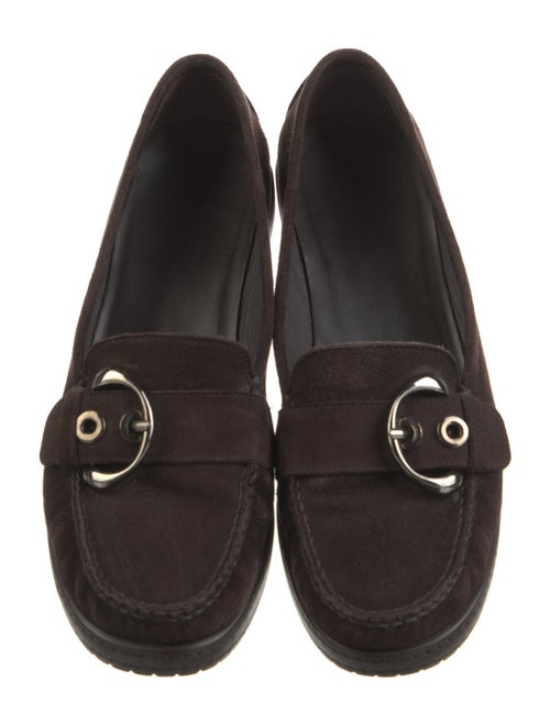 Stuart Weitzman Suede Loafers