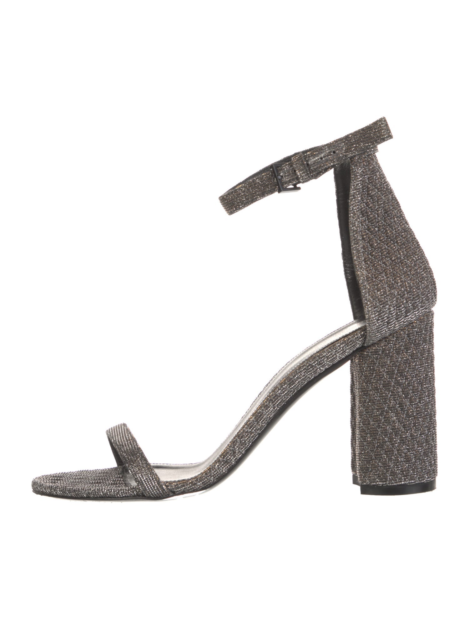 Stuart Weitzman Glitter Accents Sandals