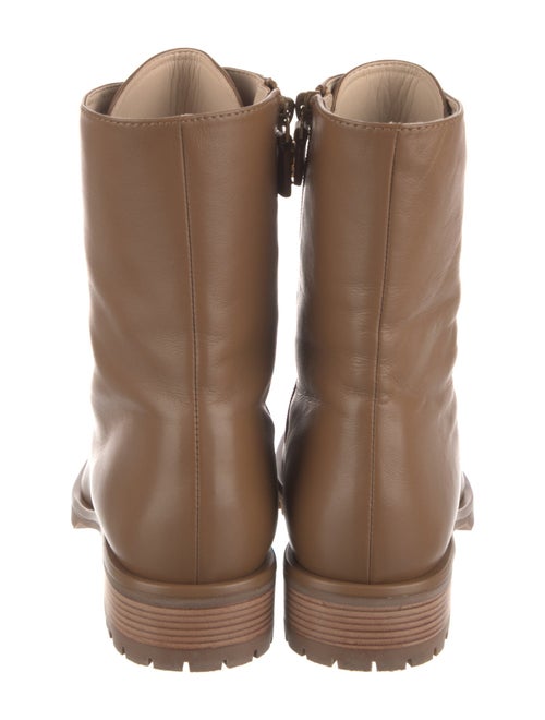 Stuart Weitzman Leather Combat Boots