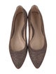Stuart Weitzman Glitter Accents Flats