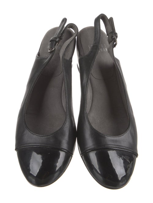 Stuart Weitzman Leather Slingback Sandals