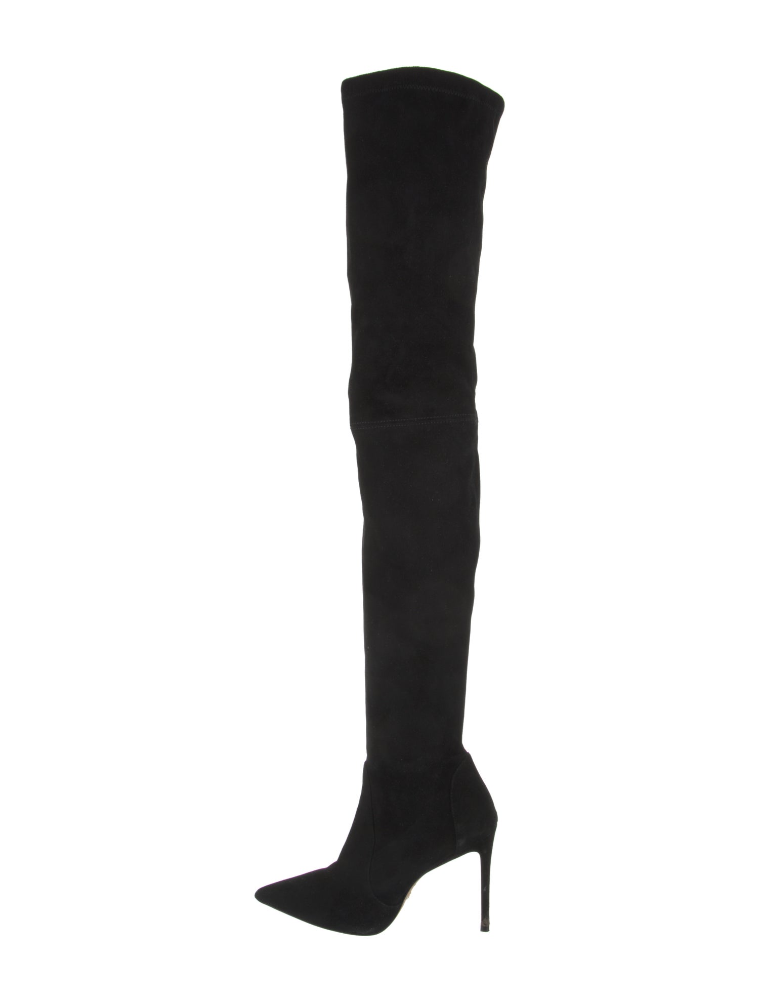 Stuart Weitzman Suede Sock Boots