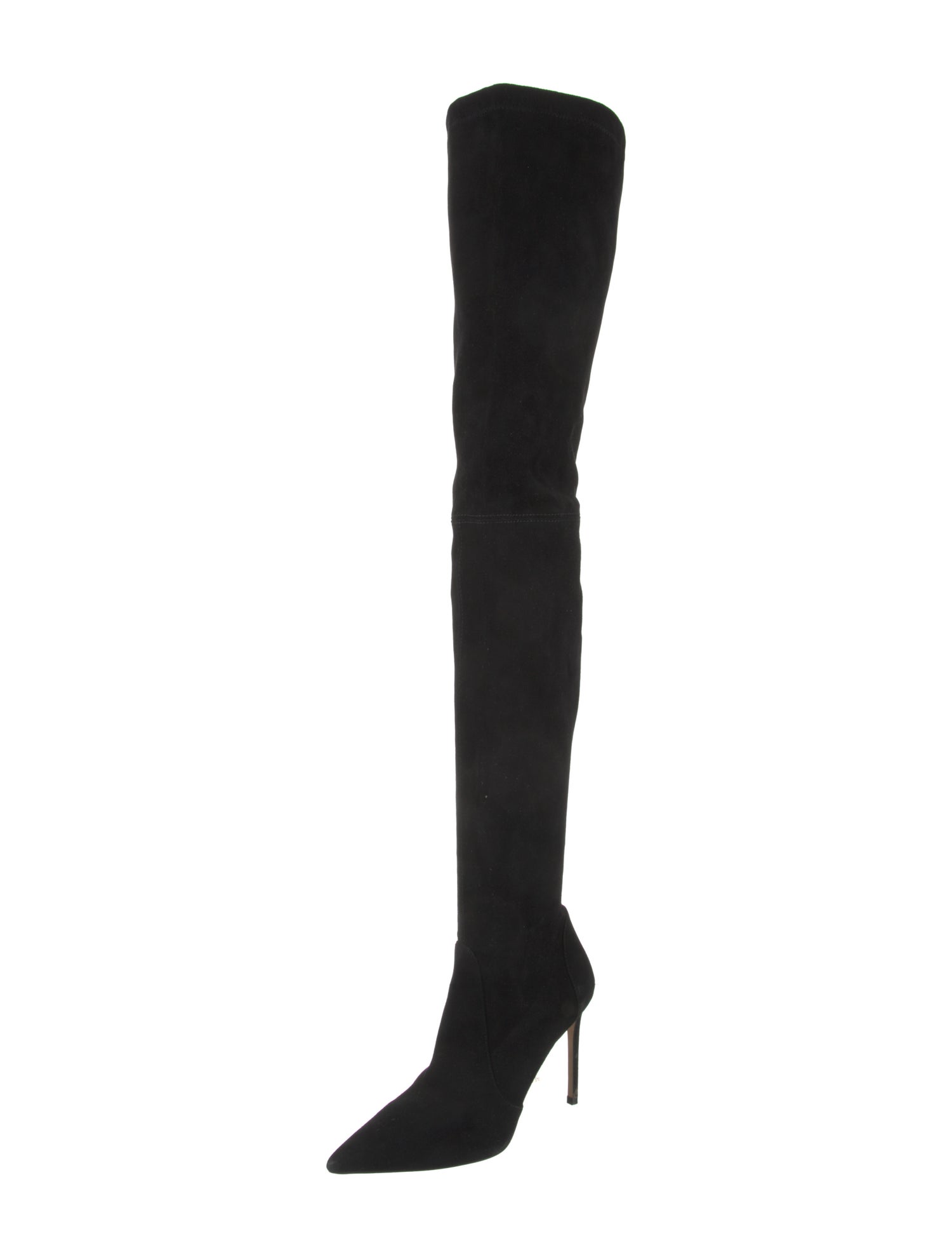 Stuart Weitzman Suede Sock Boots