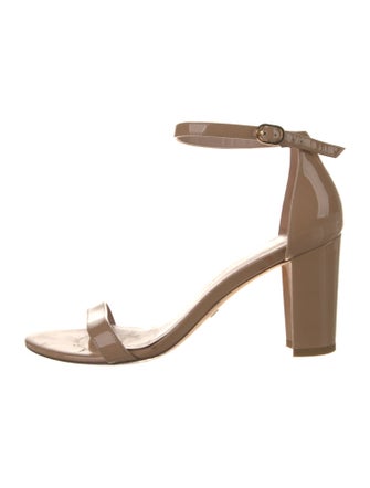 Stuart Weitzman Patent Leather Sandals