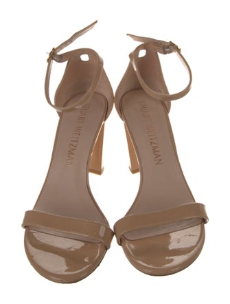 Stuart Weitzman Patent Leather Sandals