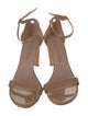 Stuart Weitzman Patent Leather Sandals