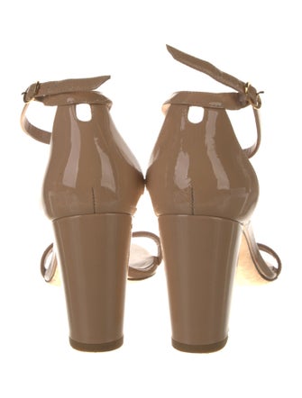 Stuart Weitzman Patent Leather Sandals
