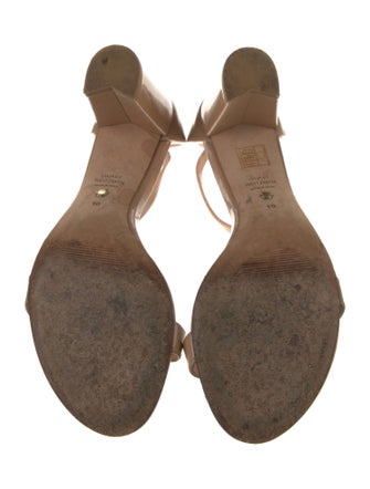 Stuart Weitzman Patent Leather Sandals