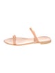 Stuart Weitzman Rubber Slingback Sandals