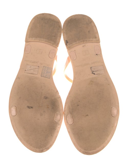 Stuart Weitzman Rubber Slingback Sandals