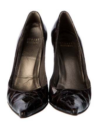 Stuart Weitzman Patent Leather Pumps