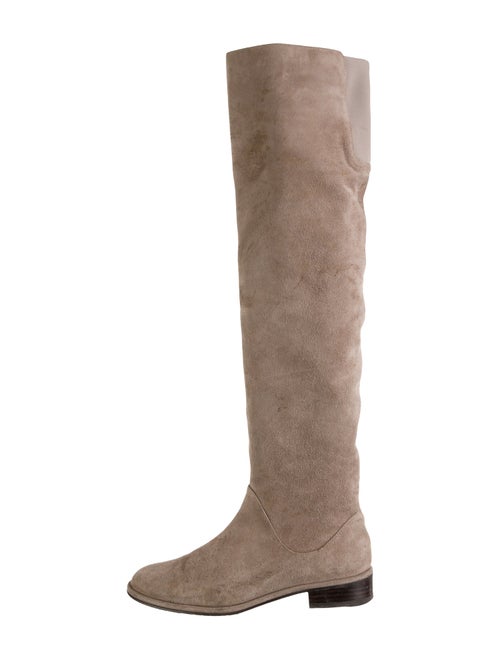 Stuart Weitzman Suede Riding Boots