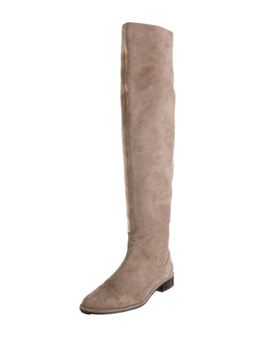 Stuart Weitzman Suede Riding Boots